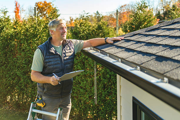 Professional Flat Roof Repair technician working in Whitmore, CA